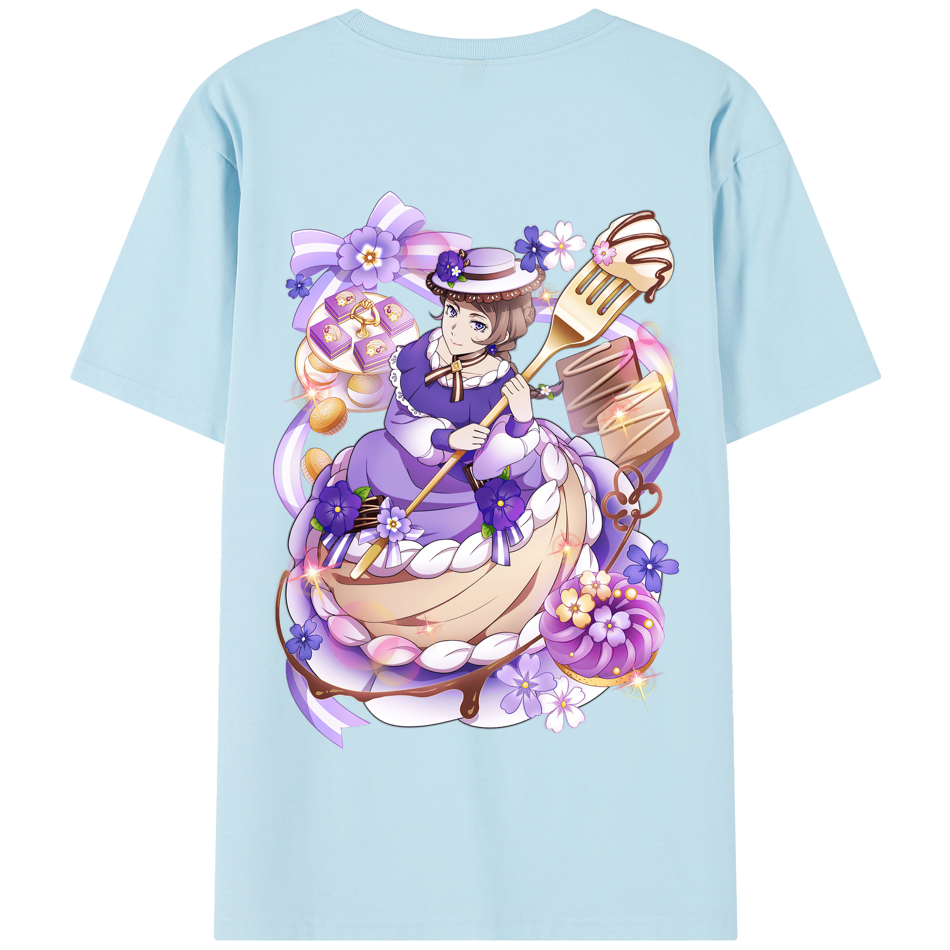 （画像用） 文豪ストレイドッグス Bungo Stray Dogs 綿100％半袖Tシャツ（背面プリント）